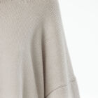 Turtleneck sweater in 100% Extrafine Merino, long dropped sleeves