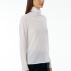 Pull dolcevita blend in Cashmere e Merino Superfine, manica lunga