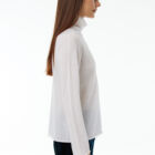 Pull dolcevita blend in Cashmere e Merino Superfine, manica lunga