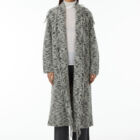 Coat in a mix of Baby Alpaca and Merino wool