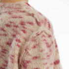 Crew-neck sweater in Baby Alpaca and Merino wool