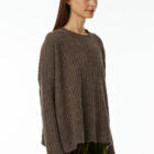 Crew neck sweater in a mix of Cashmere and Lambswool