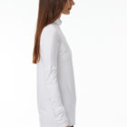 Turtle neck T-shirt in microfiber Jersey