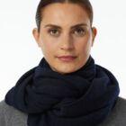 100% cashmere tube scarf